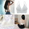 2 Pcs Women's V Neck Padded Bralette Seamless Comfort Bra Crop Top Sport Bra