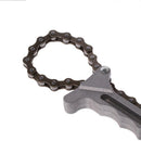 Adjustable Car Engine Oil Filter Chain Grip Wrench Spanner Remover Tool Plier