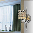 Modern Crystal Wall Lamp Sconce E27 Bed Room Stairs Aisle Chandelier Wall L