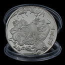 Year of the Rat LUCKY ComEBmorative Coin Chinese Zodiac Souvenir CollectibleSE
