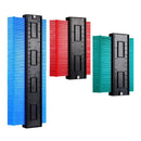 3 Pieces Contour Gauge Plastic Profile Gauge Multifunctional Shape Duplicat