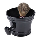 Man's Shaving Bowl With Handle Soap Bowl Cup Shave Brush Plastic Cleaning Cup BX