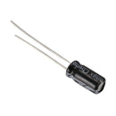 10 x 10uF 50V 105C Radial Electrolytic Capacitor 5x11mm F3X4