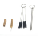 Nozzle Brush Durable Spray Cleaner Cleaning Kit Repair Tool Airbrush Practical