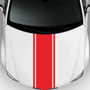Racing Sports Stripe Car Styling Stickers Hood Bonnet Decals Auto Decoration