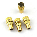 4 Set Tyre Deflators Anti-rust Tire Pressure Deflators Waterproof 6-30 PSI
