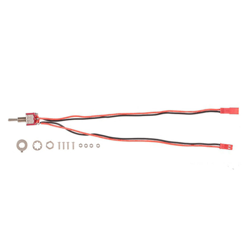 RC Car Accessories Metal Chassis Mounted Winch Switch Line for RC Traxxas