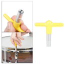 Steel Drum Tuning Key T-type Tuner Square Socket Hardware Tool Accessory yellow