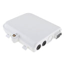 Wall Panel Indoor Fiber Optic Terminal Box PLC Distribution Box 8Cores FTTH Box