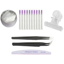 Major Dijit 5Pcs/Set Nail Extension Fiber Set Acrylic Fiber Nail Gel Extend