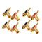 8 Pieces Of 4mm Banana Plugs