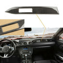 Car Interior Trim Carbon Fiber Dash Console Panel for Mustang 2015-2018 201