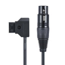100Cm / 3.3Ft D-Tap Male To Xlr 4-Pin Female Adapter Power Supply Cable Cor