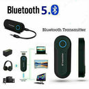 Bluetooth Audio Transmitter Wireless Stereo Sender Adapter USB For PC TV Speaker