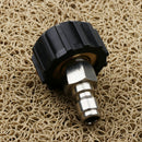 2 Kit Pressure Washer Quick Connect M22/14 to 1/4 Male Pipe Connector Brass, 4pc