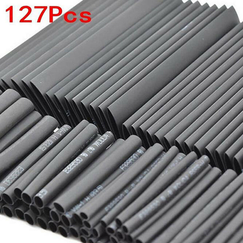 127PCS Heat Shrink Tubing Eventronic Electrical Wire Cable Wrap Assortment