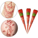 Chili Red Henna Cones Tattoo Ointment Body Art Color Fast Heal After-Cr DIY L2Y3