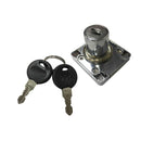 Cam Lock Desk Drawer Lock with 2 Keys for Cupboard Mailbox File Cabinet E