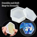 Transparent DIY Silicone Craft Tools Jewellery Necklace Storage Box Mould