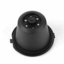 6Pcs/Set for Reusable Nespresso Coffee Capsules Cups with Spoon Brush Black