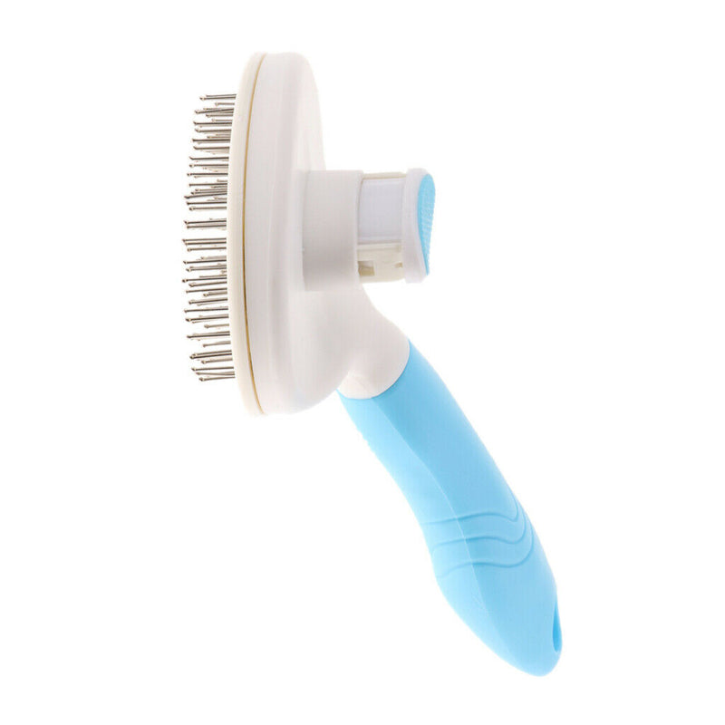 Pet Dog Cat Stainless Steel Needle Comb Hair Shedding Grooming Brush
