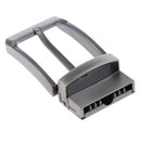 Mens Reversible Alloy Belt Buckle Replacement Pin Buckle Rectangular