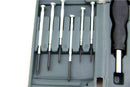 New 24x Durable Screwdrivers Pliers Bits Metric Sockets Home Tools Set Nutdriver