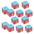 Performance 12Pcs/set Billiard Pool Snooker Cue Tip Stick Chalk Accessories for