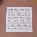 Double Arrows Plastic Cake Stencils Template Buttercream Spray Mold Mould