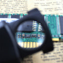 21mm Repairing Handheld Foldable LED Lighted Pull Type Magnifying Glass