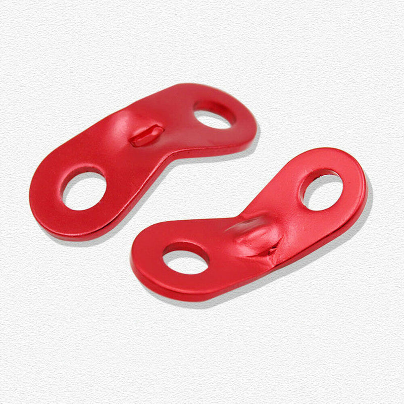 10Pcs Camping Tent Lock Cord Rope Fastener Guy Line Bent Runner Tensioner Alloy