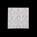 Christmas Snowman Silicone Fondant Mold Cake Decorating Tool Chocolate Mould FT