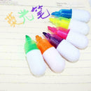5PCS Cute Highlighter Fluorescent Maker Pen Office School Stationery Supply S4K0