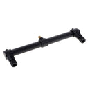 Steel 2 Rod Buzz Bar, 2 Rod Fixed Fishing Buzz Bar for Bite Alarm/Rod Holder