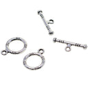 50 Sets Round Loop And Bar OT Toggle Clasp For Jewelry Making Design Repair