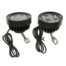2PCS 15W Motorcycle ATV Bike 4 LED Driving Fog Head Spot Light Headlight