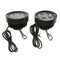 2PCS 15W Motorcycle ATV Bike 4 LED Driving Fog Head Spot Light Headlight