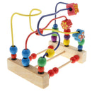 Bead Maze - Wooden Toddler Toys Set Roller Coaster Activity Cube Teaching