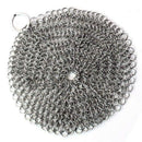 Cast Iron Cleaner -Premium 316L Stainless Steel Chainmail Scrubber ,7-Inch  N3Y7