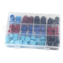 77pcs 11 Kinds of R134A R12 Air Conditioning Service AC System Charging Port