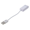 3.5mm Microphone Earphone Socket USB 2.0 Sound Card Speaker Audio Adapter WhZ3H3