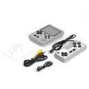 Pocket Handheld Game Console Gamepad 500 Video Games Player Gift (Grey) A