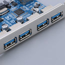 PCI-E to 4 Ports USB 3.0 Expansion Card, Interface USB 3.0 4-Port Express Card