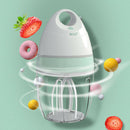 Mini Electric Stand Mixer Auto Egg Beater Kitchen Dough Mixer with Bowl 900ml