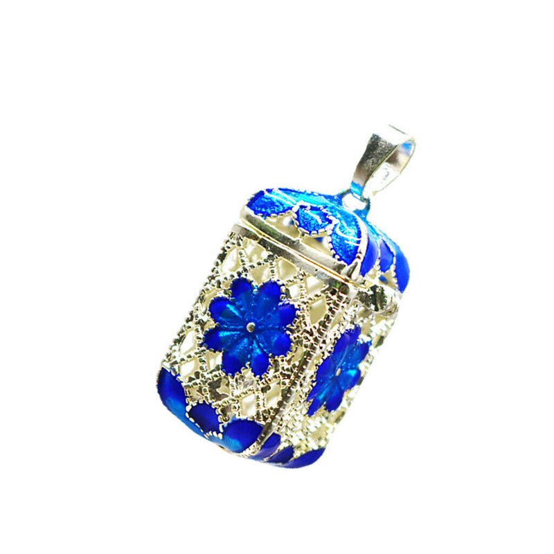 1.10 x 0.55inch - Copper - Essential Oil Diffuser Pendant Necklace Aroma -