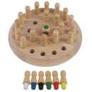 Wooden Memory Match Stick Chess Game Fun Block Board G Gw