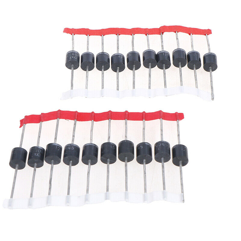 10Pcs New 20SQ045 12A 45V Schottky Rectifiers Diode R-6/PS Ew