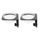 2Pcs Reptile Feeding Bowl Screw Food & Water Dish For Gecko, Lizard, Etc