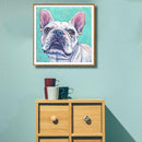 5D DIY Full Drill Diamond Painting Cute Dog Cross Stitch Embroidery Mosaic