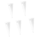 5Pcs Clear Glass Air Hydroponic Planter Plant Home Office Living Room Decors